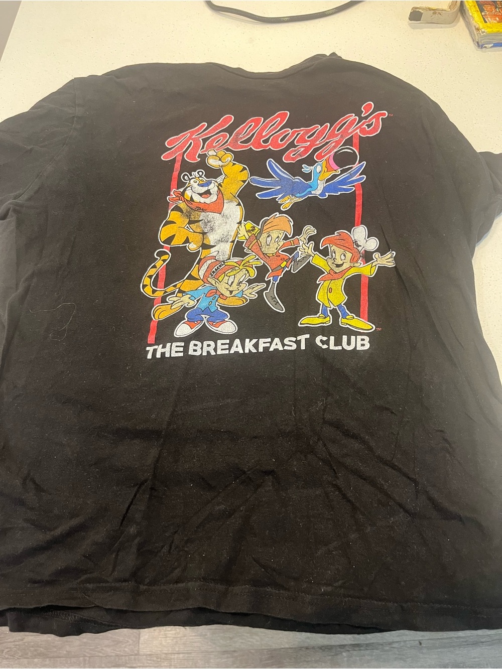 Kellogg's Kids' Black 'The Breakfast Club' Graphic Tee